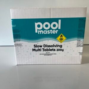 PoolMaster 20pk  Slow Dissolving Multi 200g Tablets