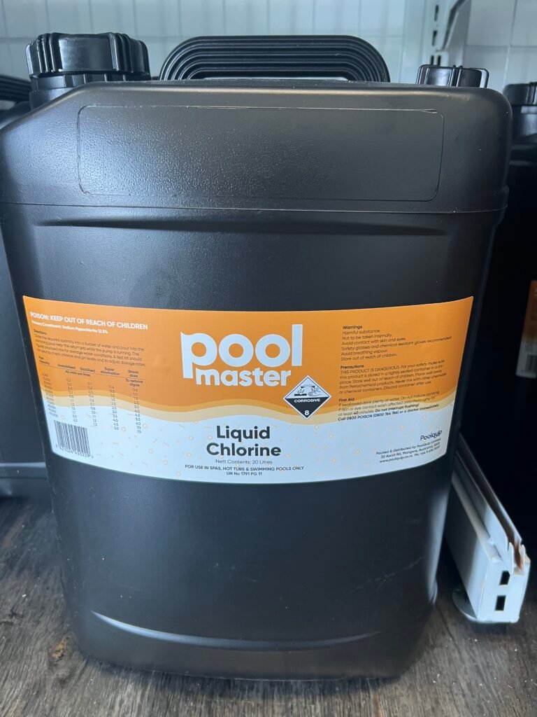PoolMaster Liquid Chlorine 20L