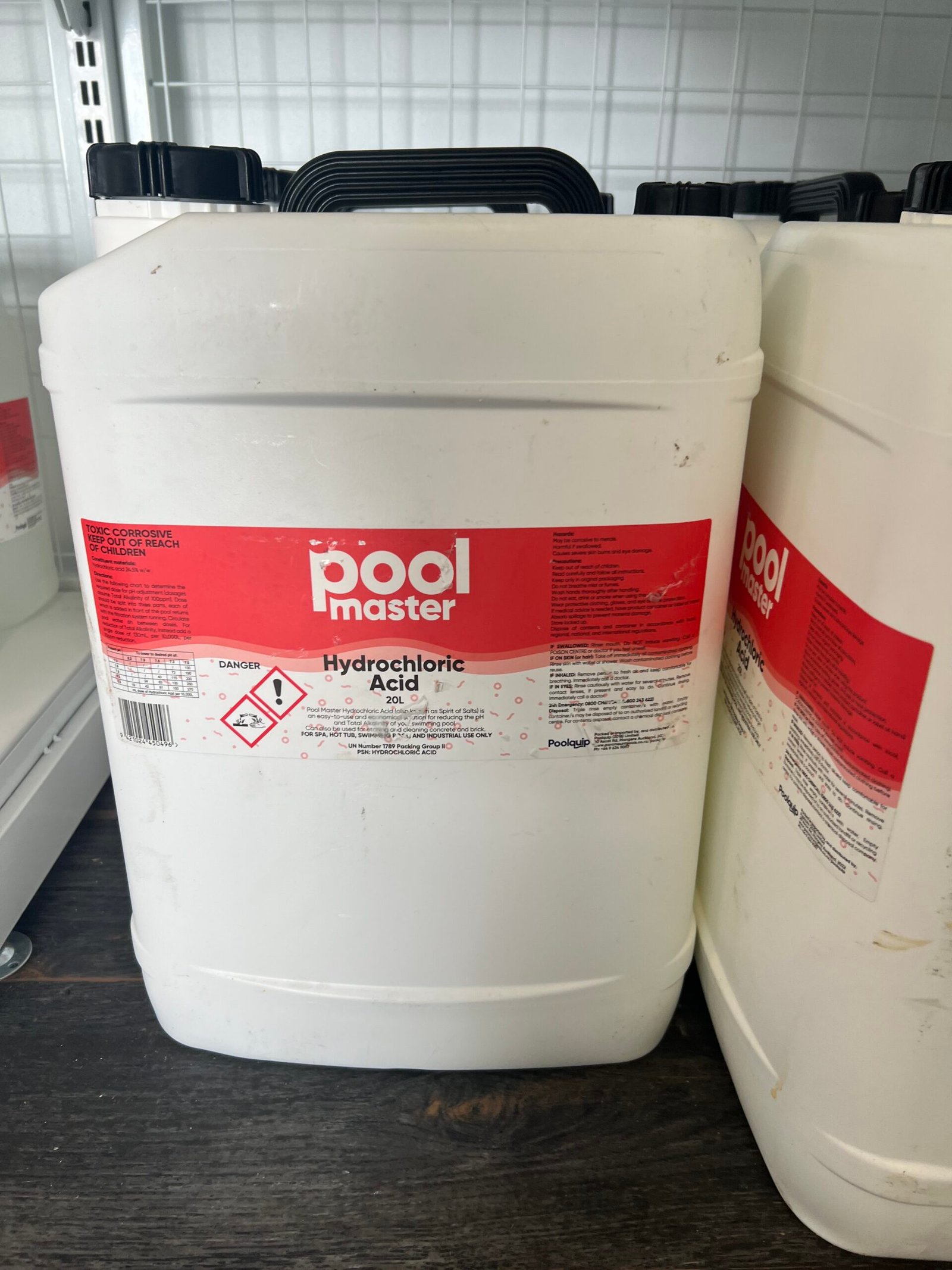 Poolmaster Hydrochloric Acid 20L